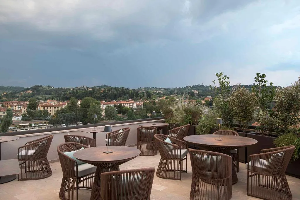 Terrace, Columbus Urban Resort, Florence