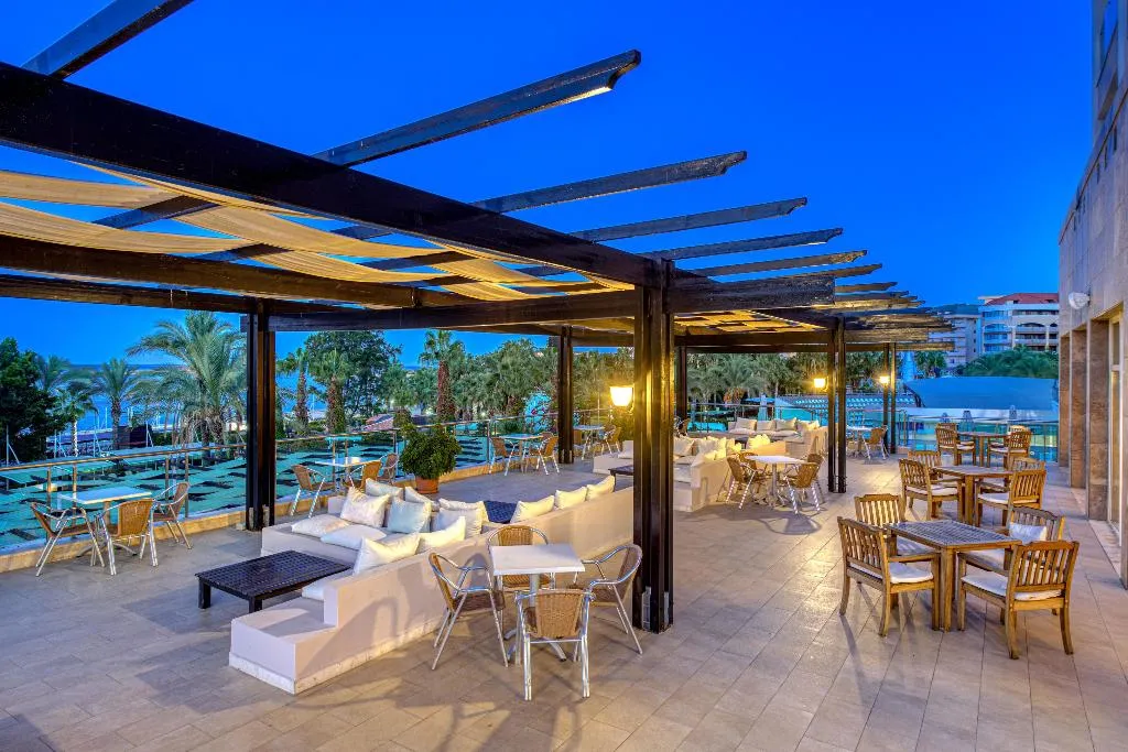 Terrace, Sealife Buket Beach Hotel, Antalya