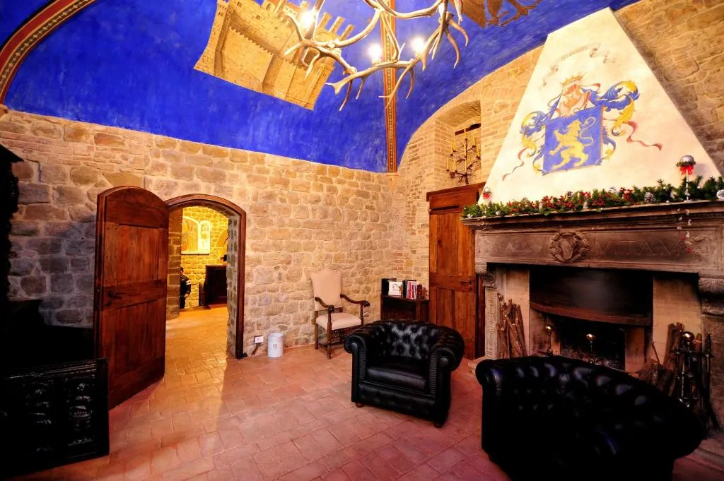 Lobby, Castello di Monterone, Perugia