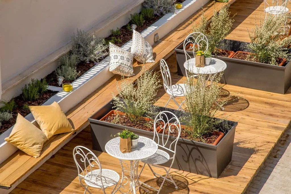 Terrace, Urban Garden Hotel, Rome