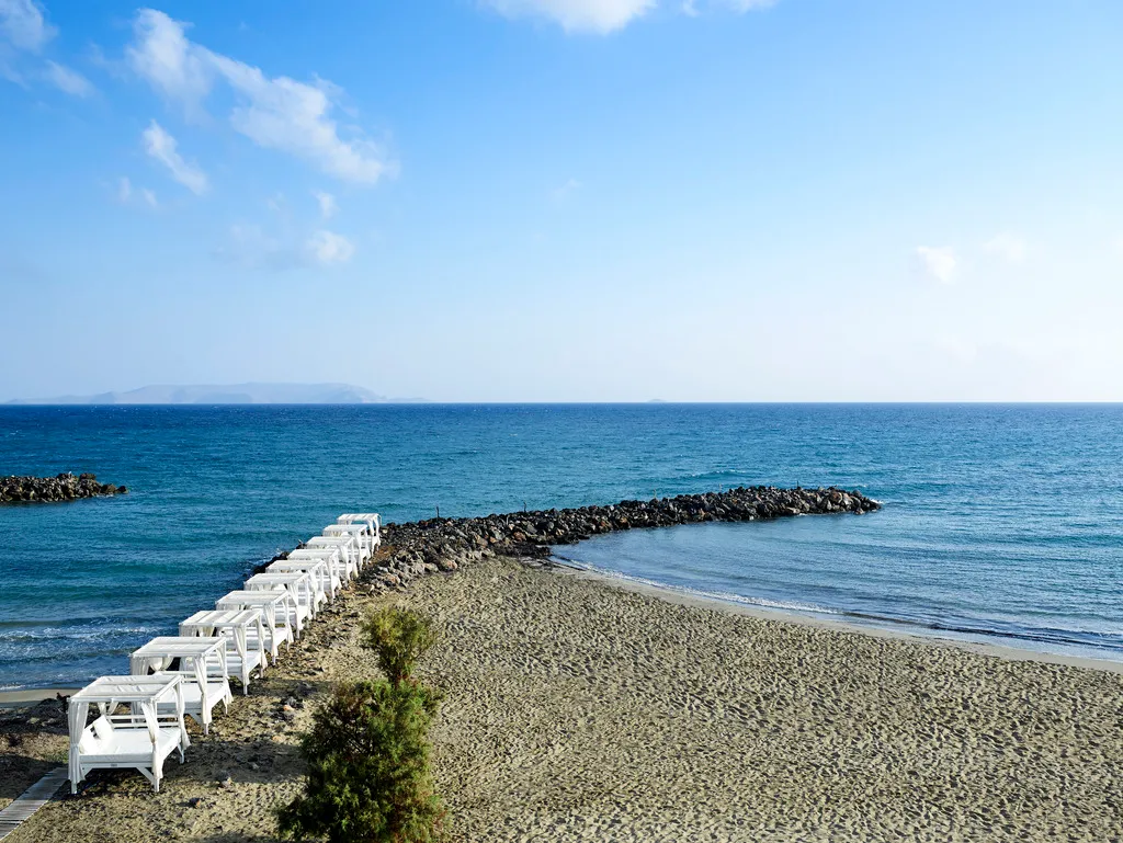 Beach, Knossos Beach Bungalows & Suites, Crete