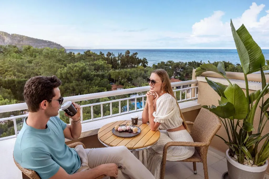 DOUBLE DELUXE SEA VIEW Room, AKKA Hotels Antedon, Antalya
