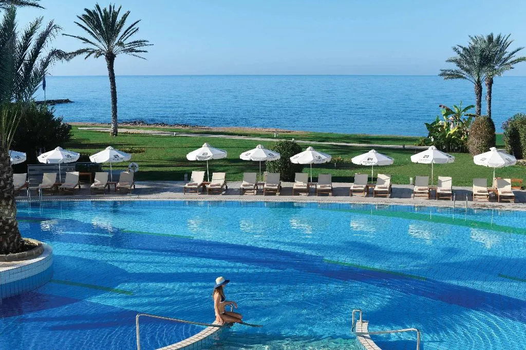 Pool, Constantinou Bros Athena Beach Hotel, Cyprus