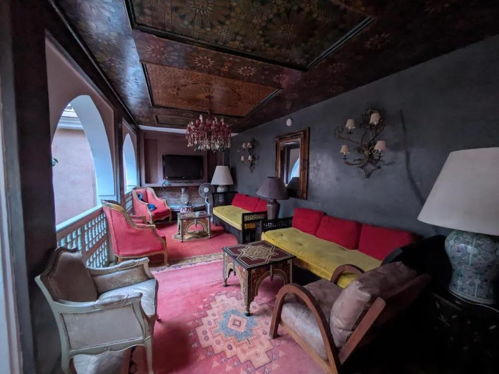 Lobby, Riad Moullaoud, Marrakech