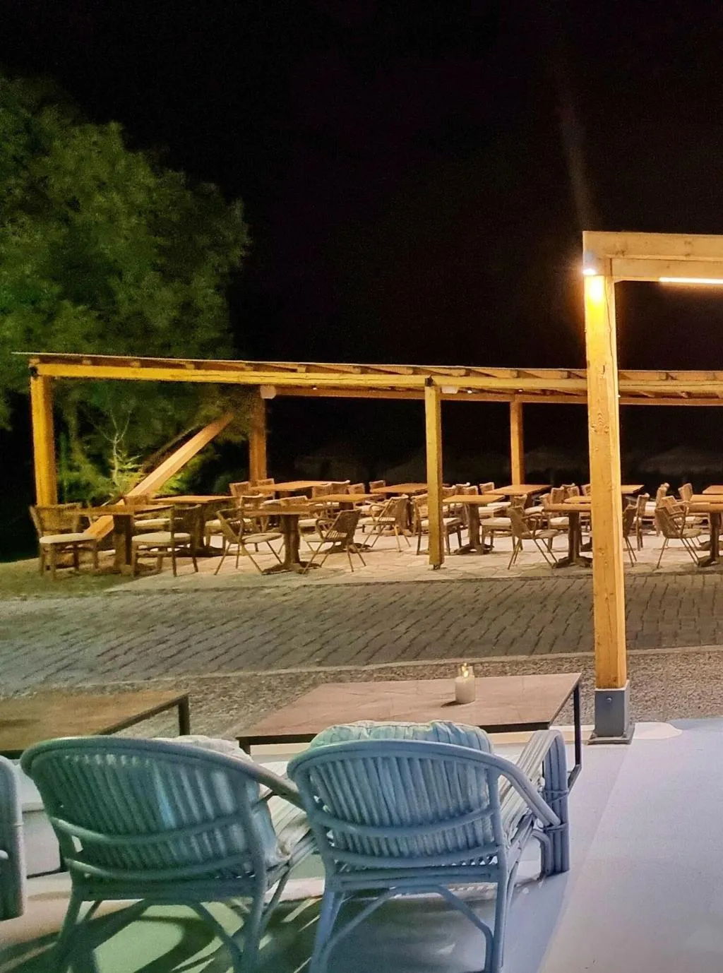 Bar, Nostos Beach, Santorini