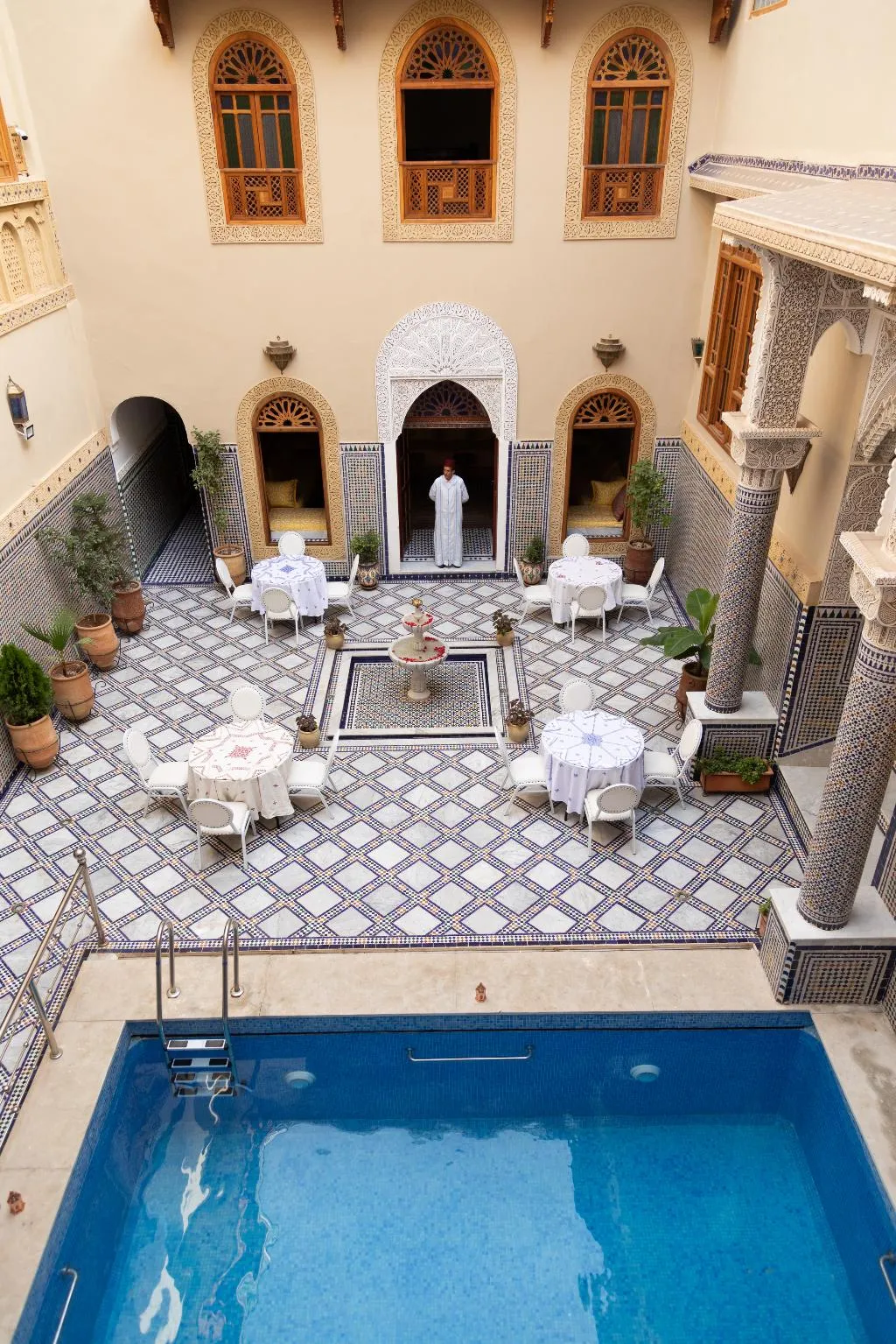 General view, Riad Sayeda Al Hora, Fez