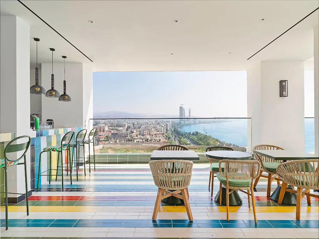 Terrace, NYX Hotel Limassol, Cyprus