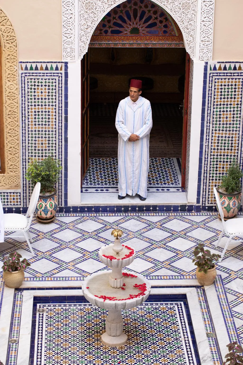 General view, Riad Sayeda Al Hora, Fez