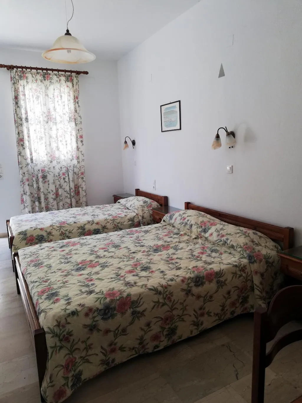 TRIPLE STANDARD Room, Pension Sourmeli, Mykonos