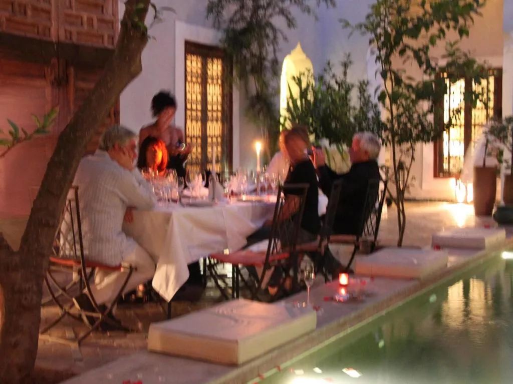 Restaurant, Riad Le Rihani, Marrakech