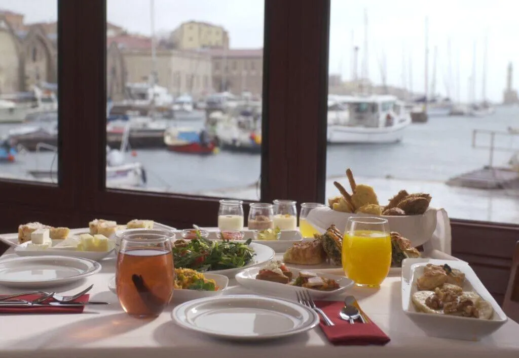 Restaurant, Porto Veneziano, Crete