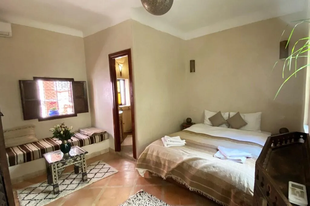 JUNIOR SUITE DELUXE QUEEN BED Room, Riad Of The Storks, Marrakech