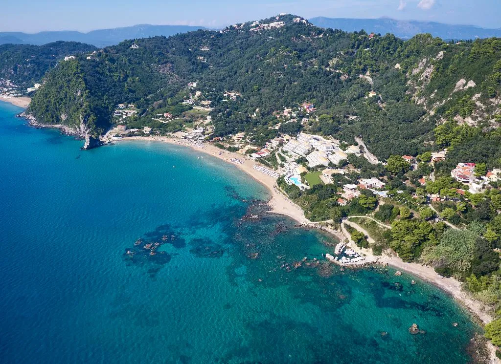 General view, Pelekas Monastery, Corfu