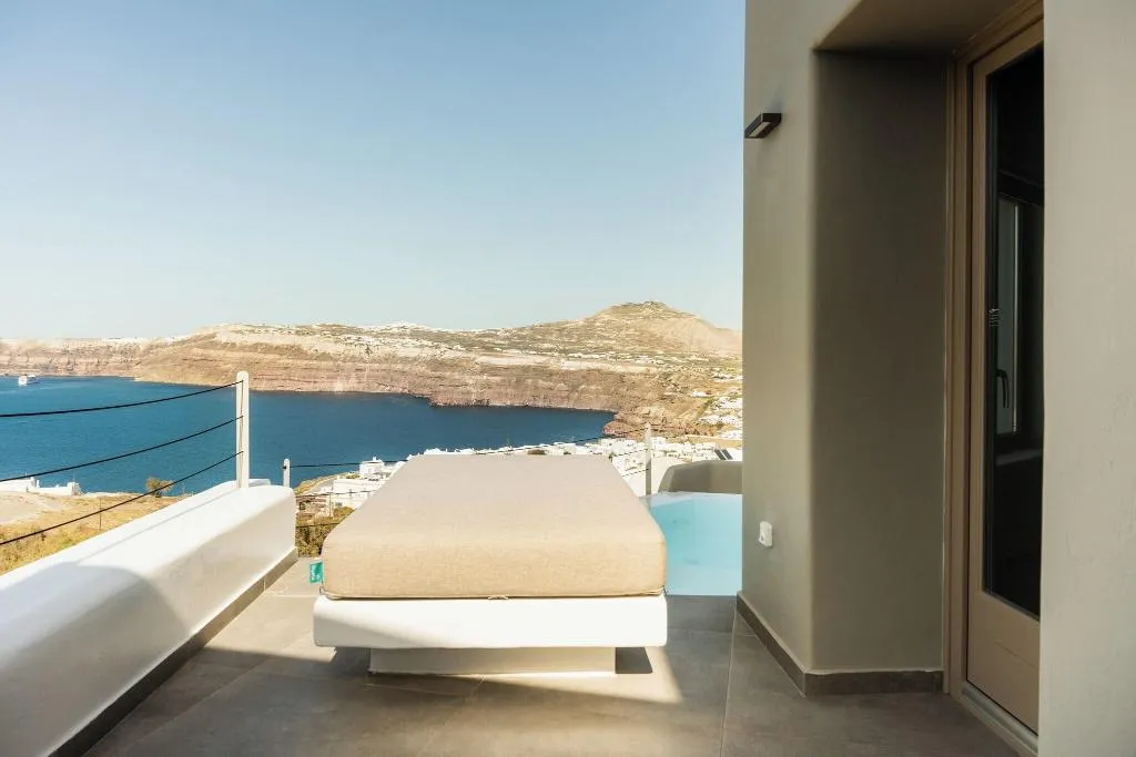 Terrace, Black Diamond Suites - Adults Only, Santorini