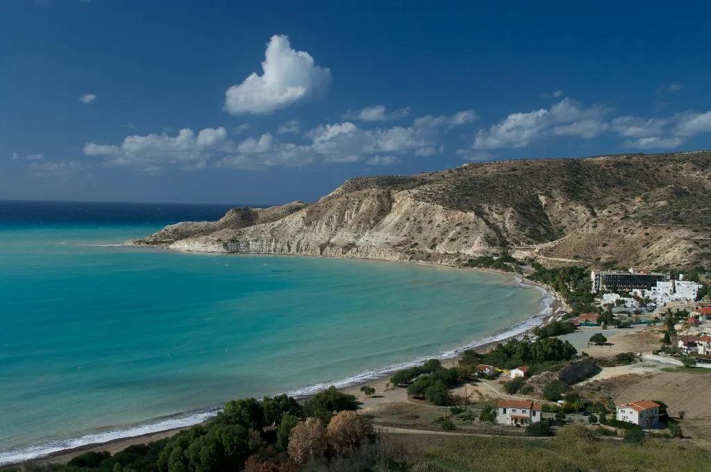 Beach, Hylatio Tourist Village, Cyprus