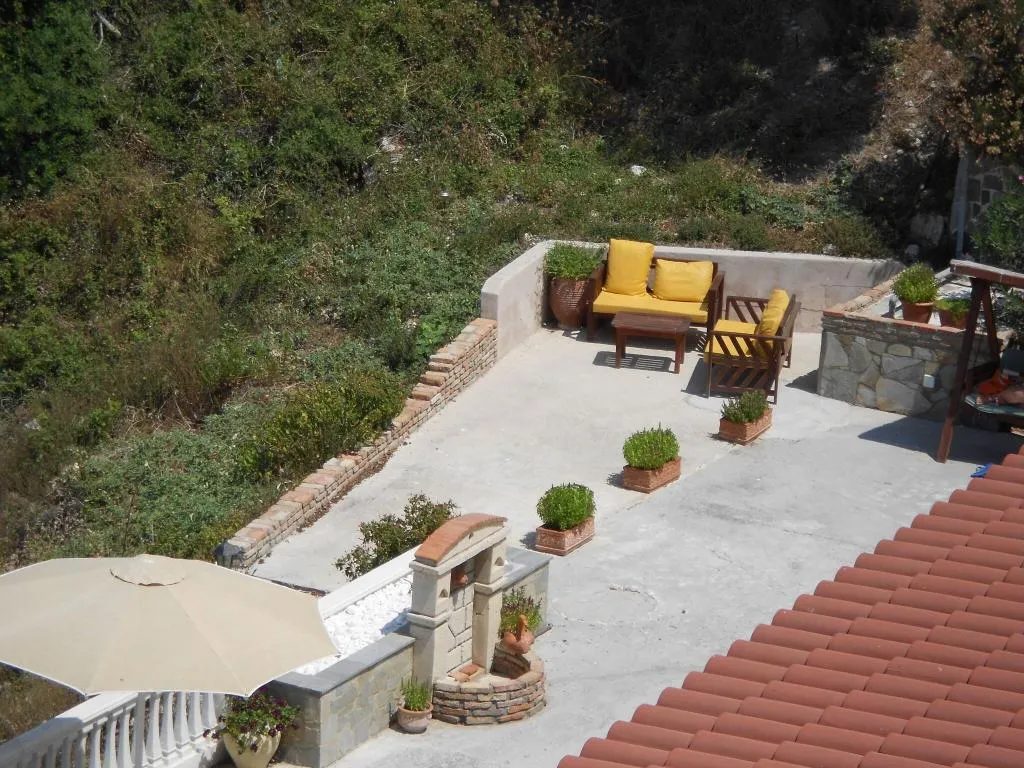 Terrace, Sunrise Beach, Samos