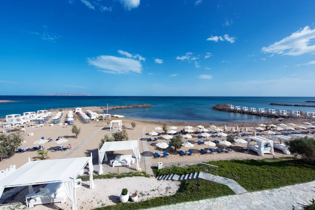 Beach, Knossos Beach Bungalows & Suites, Crete
