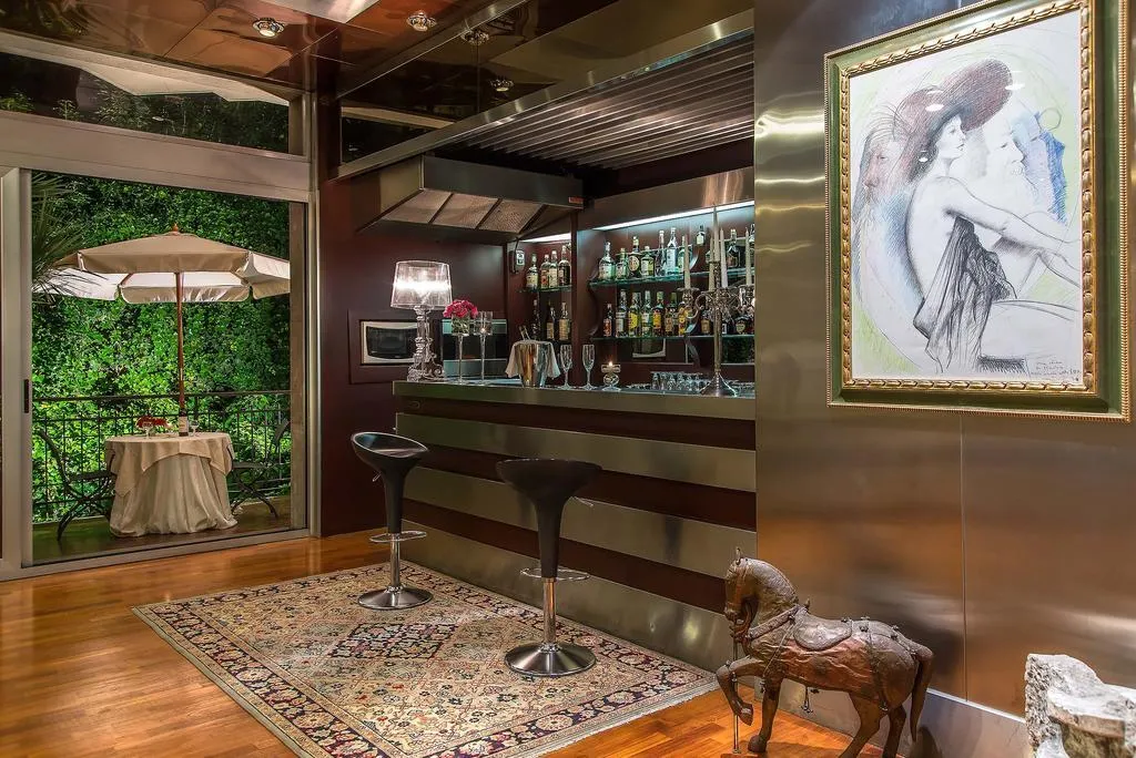 Bar, Mini Palace Hotel, Rome