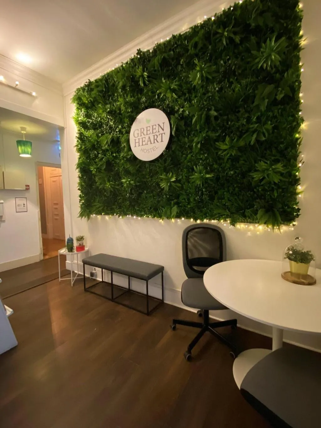 Lobby, Green Heart Hostel, Lisbon