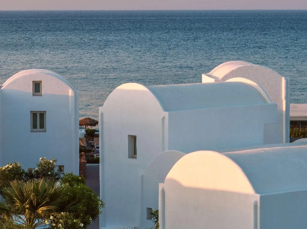 General view, Sea Breeze Santorini Beach Resort, Curio Collectio, Santorini