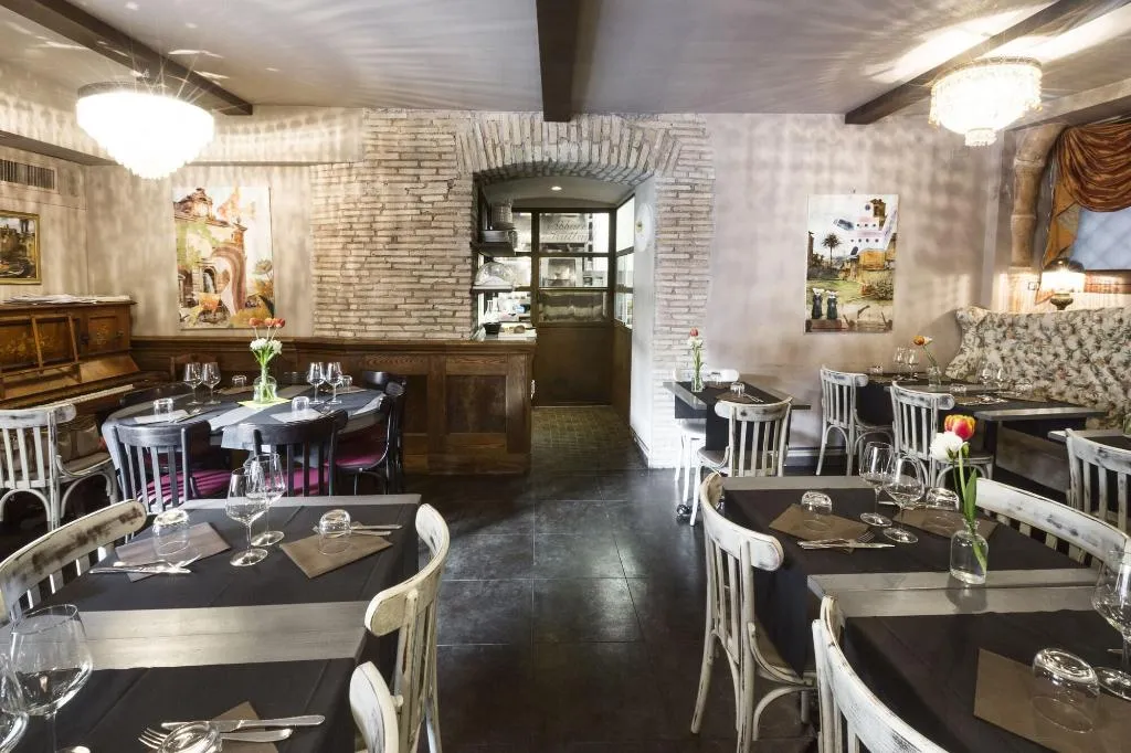 Restaurant, Casa de' Fiori Biscione, Rome