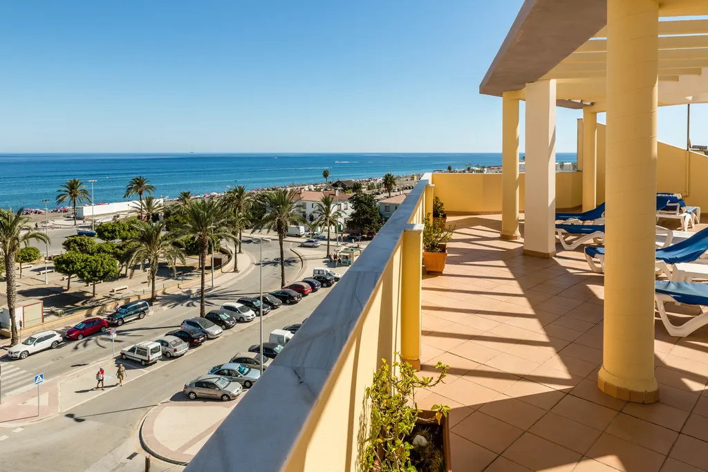 Terrace, BQ Andalucia Beach, Costa Del Sol