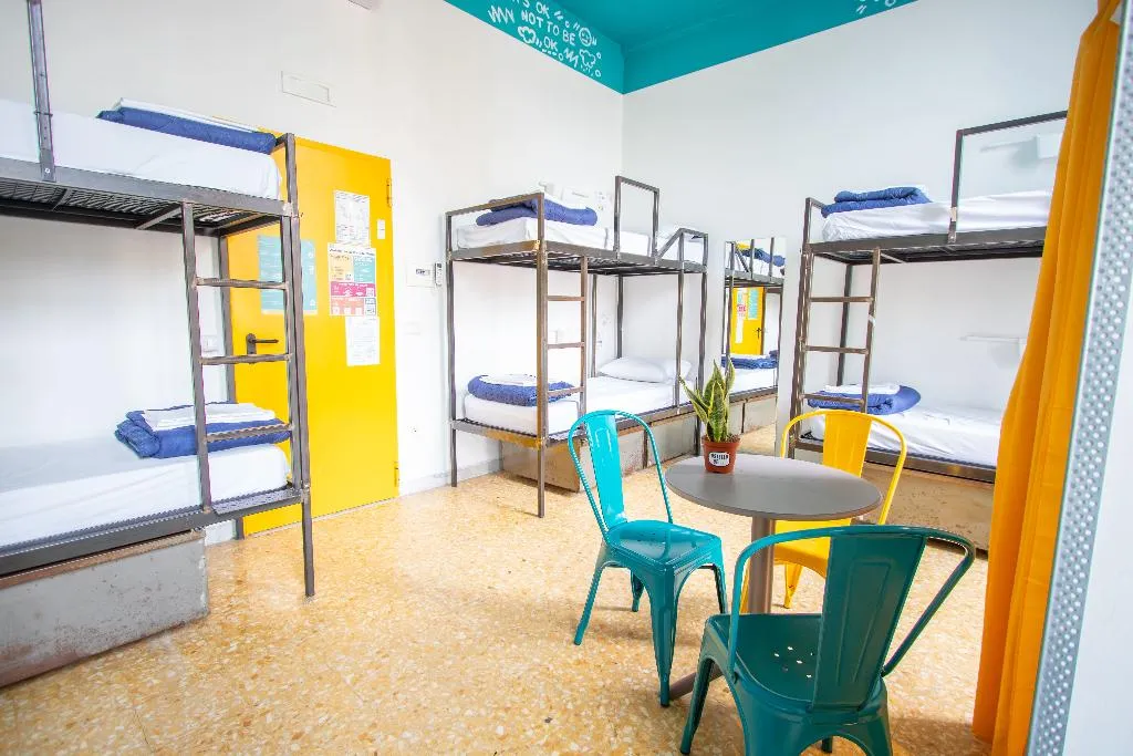 Bed in dormitory WITH SHARED BATHROOM Room, Ostello Bello Napoli, Naples