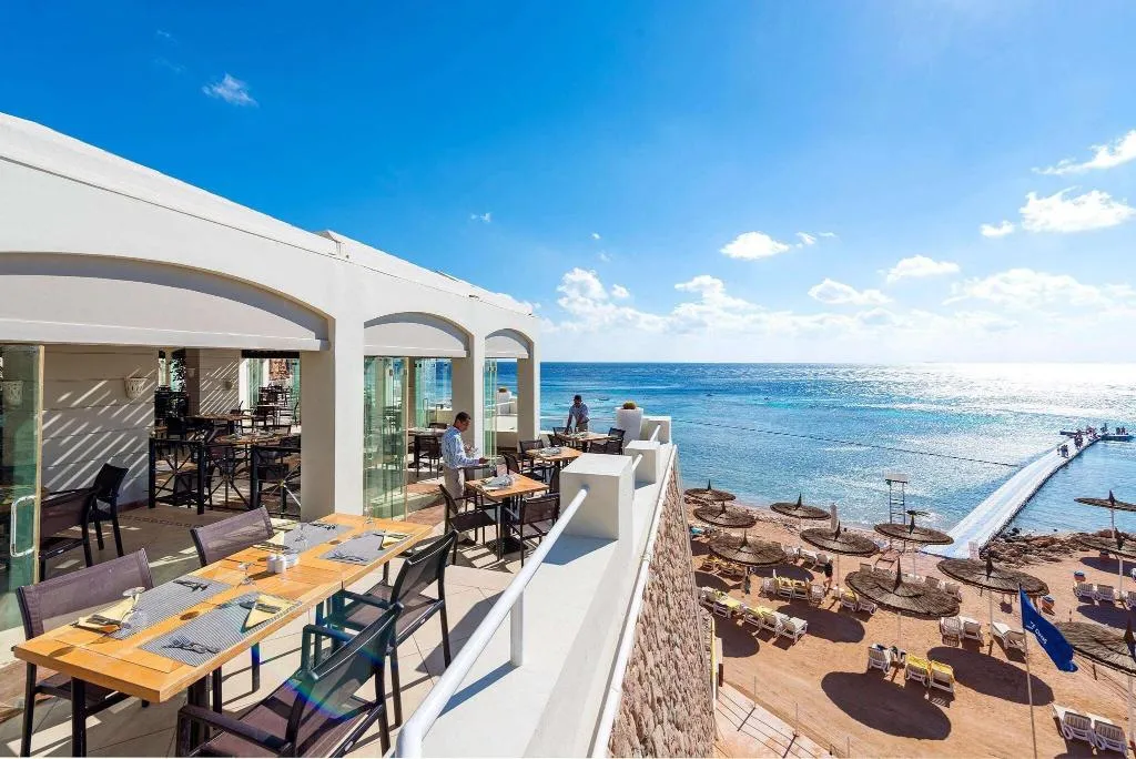 Terrace, Sentido Reef Oasis Senses Resort, Red Sea Riviera