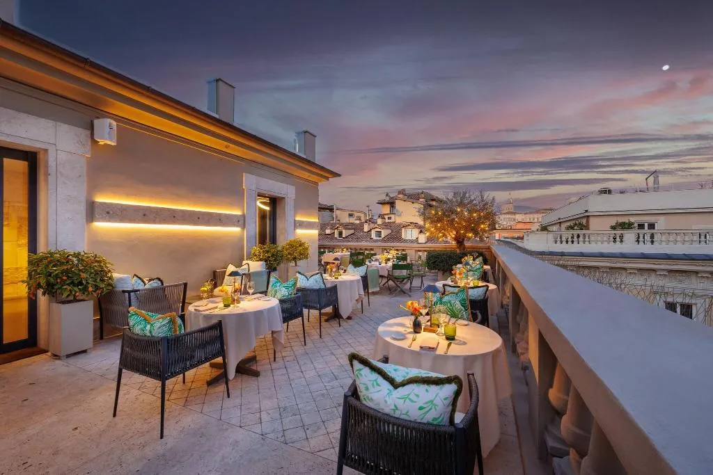 General view, Singer Palace Hotel, Rome