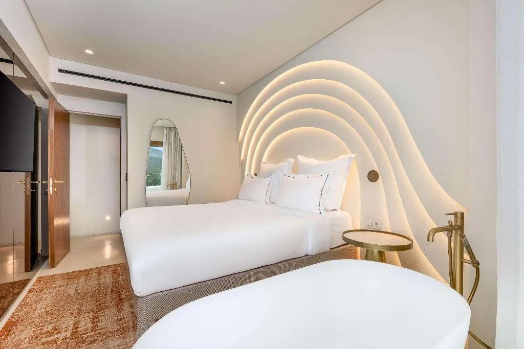 SUITE DELUXE SEA VIEW Room, Isla Brown Corinthia Resort & Spa, Curio Collect, Athens