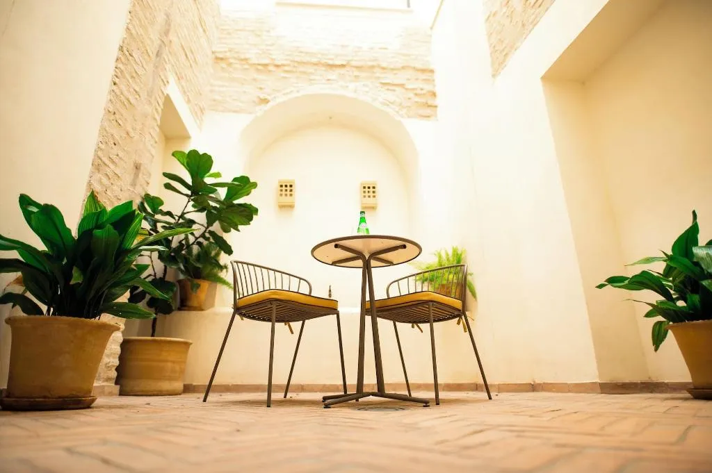 Terrace, Hotel Legado Magdalena, Seville
