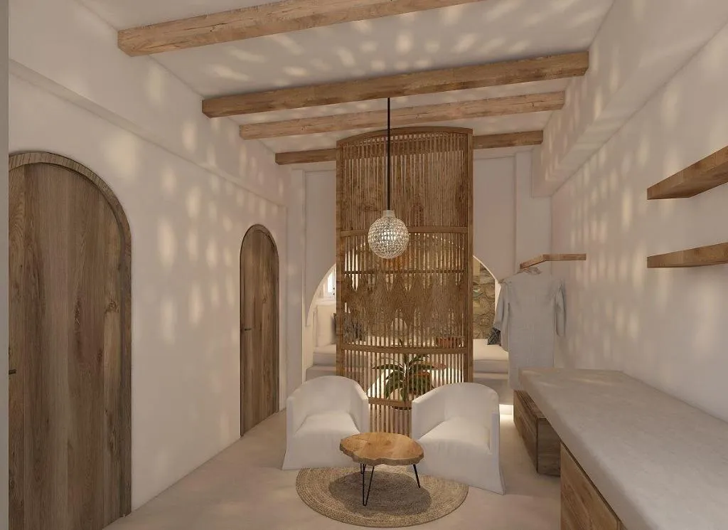 Room, Makris Beach Hotel, Santorini