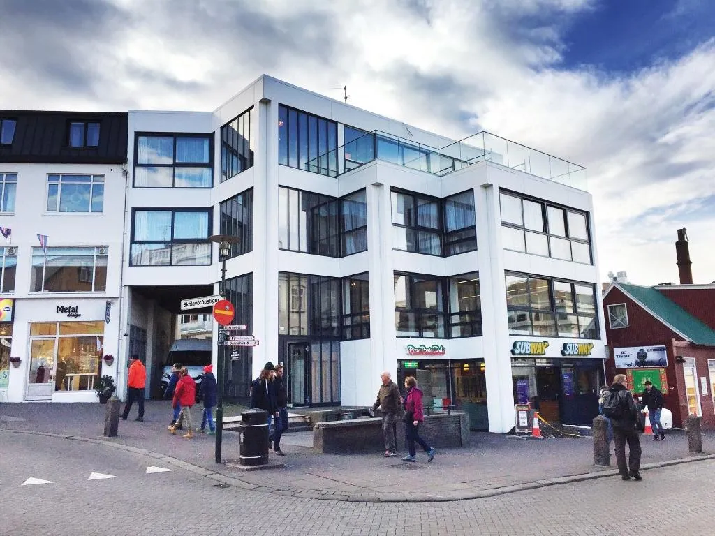 Terrace, B14 Hostel, Reykjavik