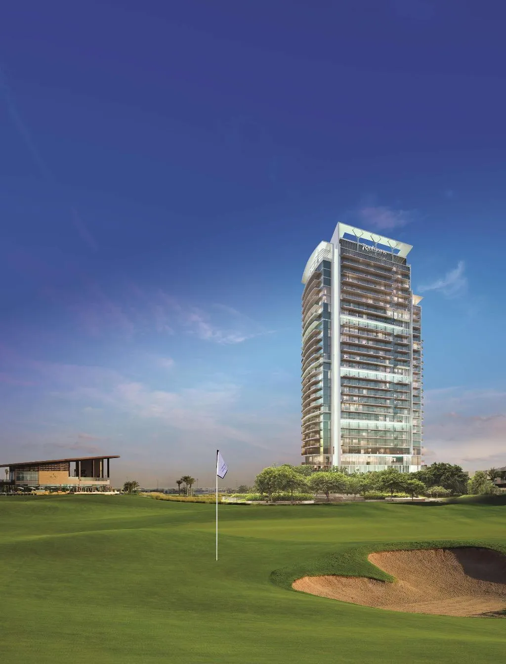 General view, Radisson Dubai Damac Hills, Dubai