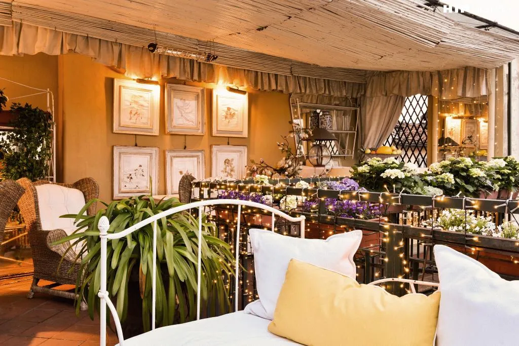Terrace, Cellai Boutique Hotel, Florence