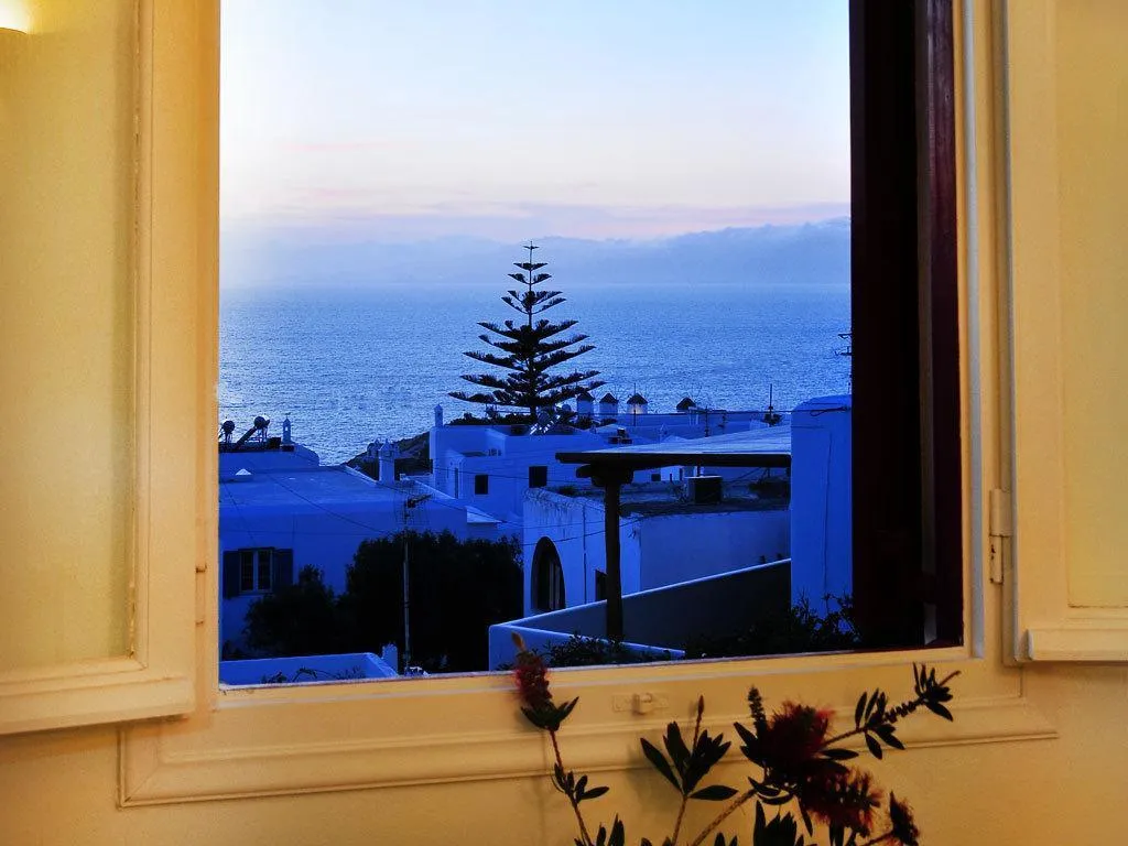 General view, Loukas Pension, Mykonos