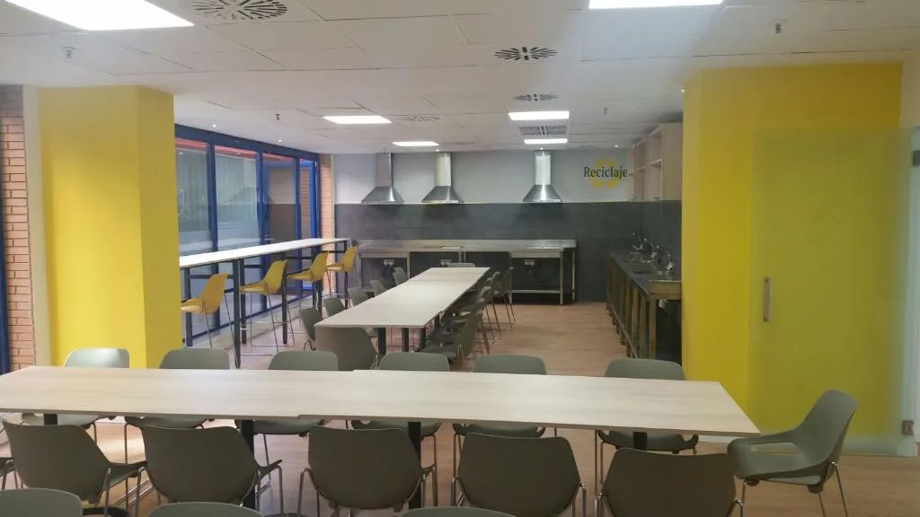 Restaurant, Albergue Juvenil Colegio Mayor Galileo Galilei, Valencia