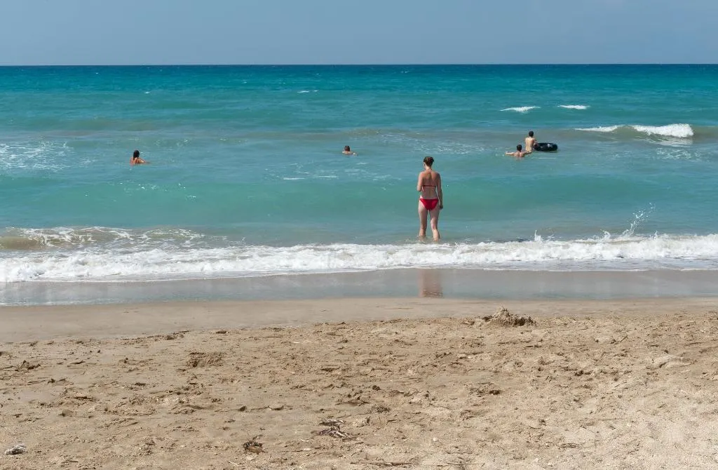 Beach, Ammoudia Maisonettes, Corfu
