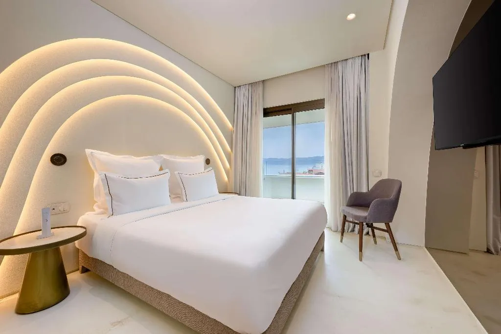 DOUBLE Accessible KING SIZE BED Room, Isla Brown Corinthia Resort & Spa, Curio Collect, Athens
