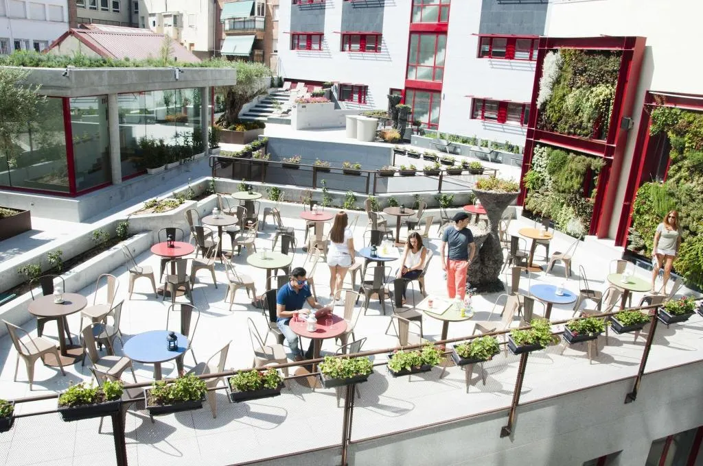 Terrace, Funway Academic Resort, Madrid