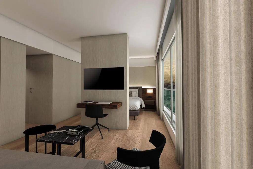 JUNIOR SUITE CITY VIEW KING BED Room, Athens Marriott Hotel, Athens