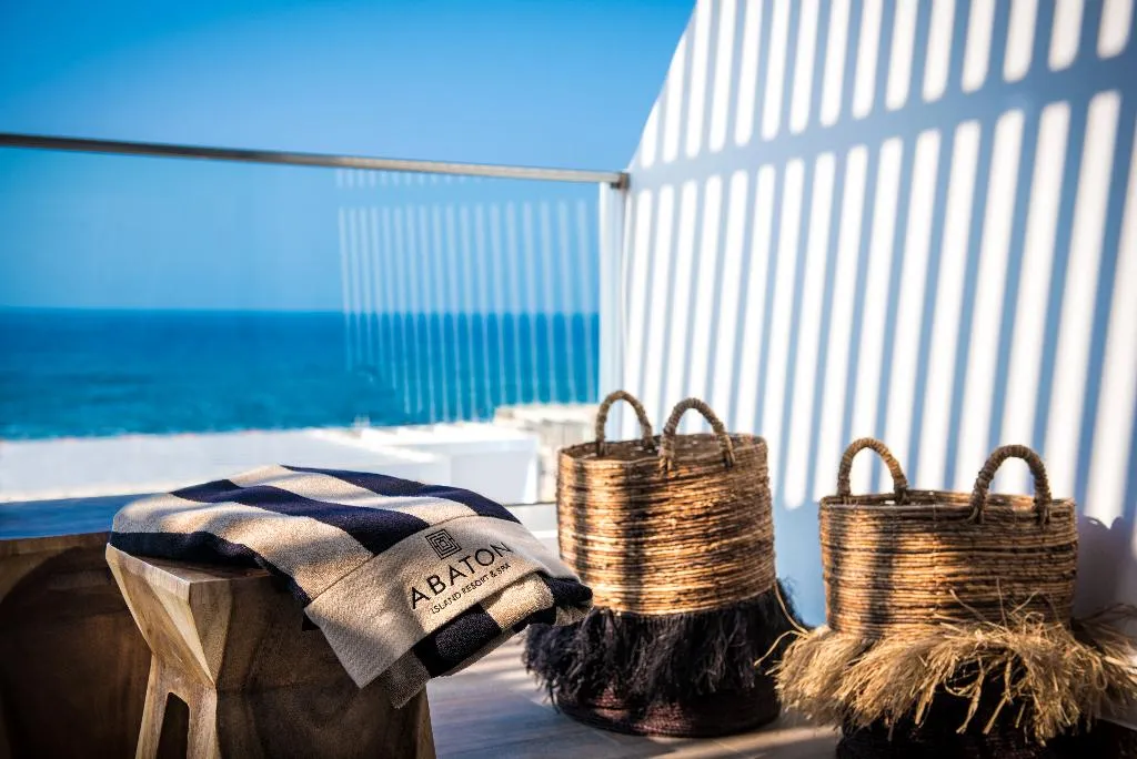Double or Twin SEA FRONT Room, Abaton Island Resort & Spa, Crete