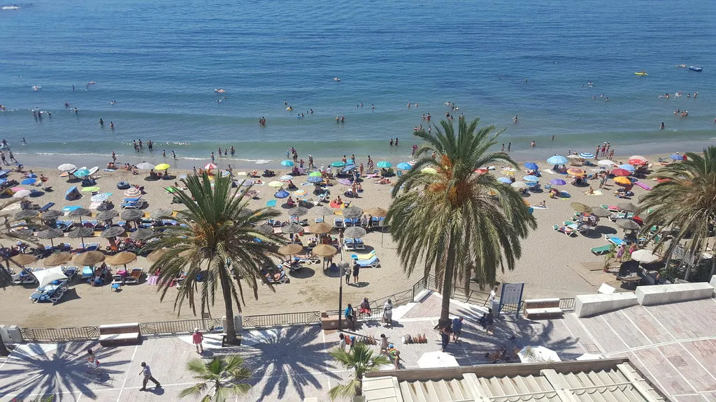 Beach, Puerto Azul Marbella, Costa Del Sol