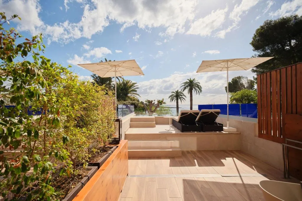 Terrace, Son Caliu Hotel Spa Oasis, Majorca