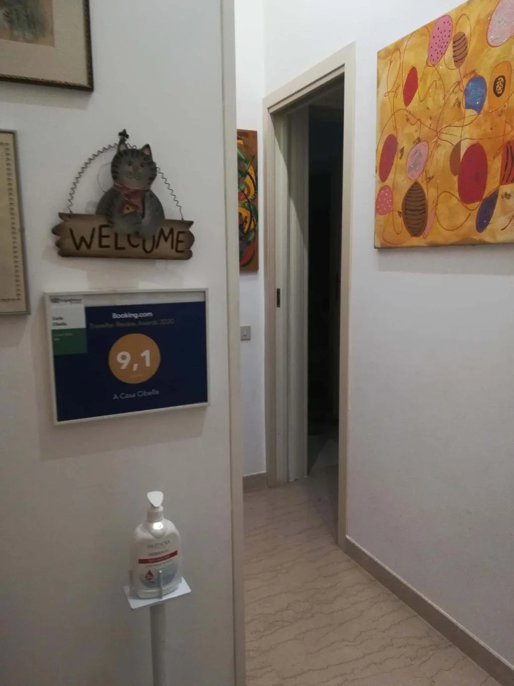 Lobby, A Casa Cibella, Rome