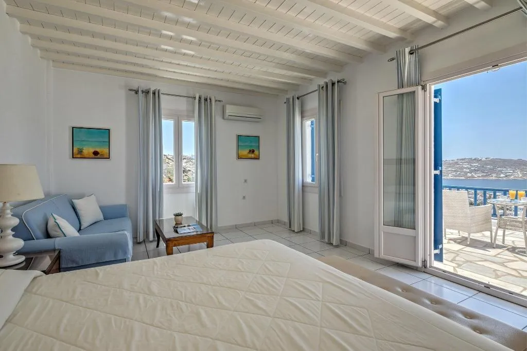TWIN SEA VIEW Room, Alkyon, Mykonos