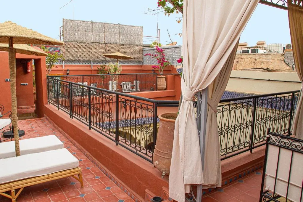 Terrace, Riad Dar Tamlil, Marrakech