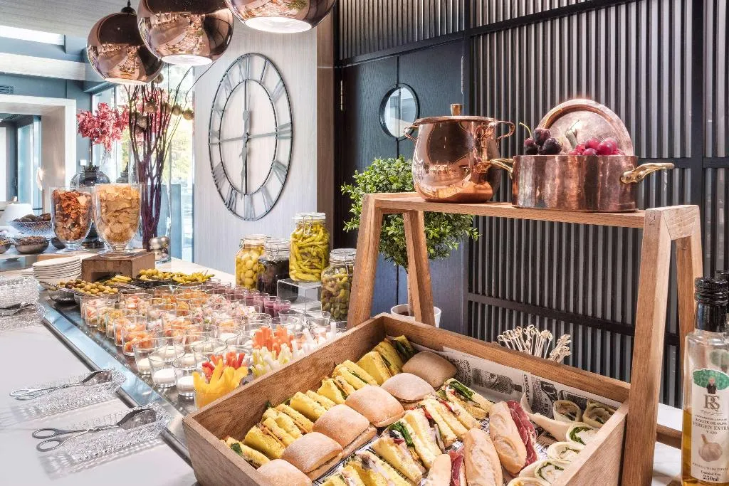 Restaurant, Melia Castilla, Madrid