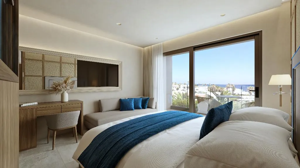 Double or Twin SUPERIOR SEA VIEW Room, Nana Royal Premium Resort & SPA, Crete