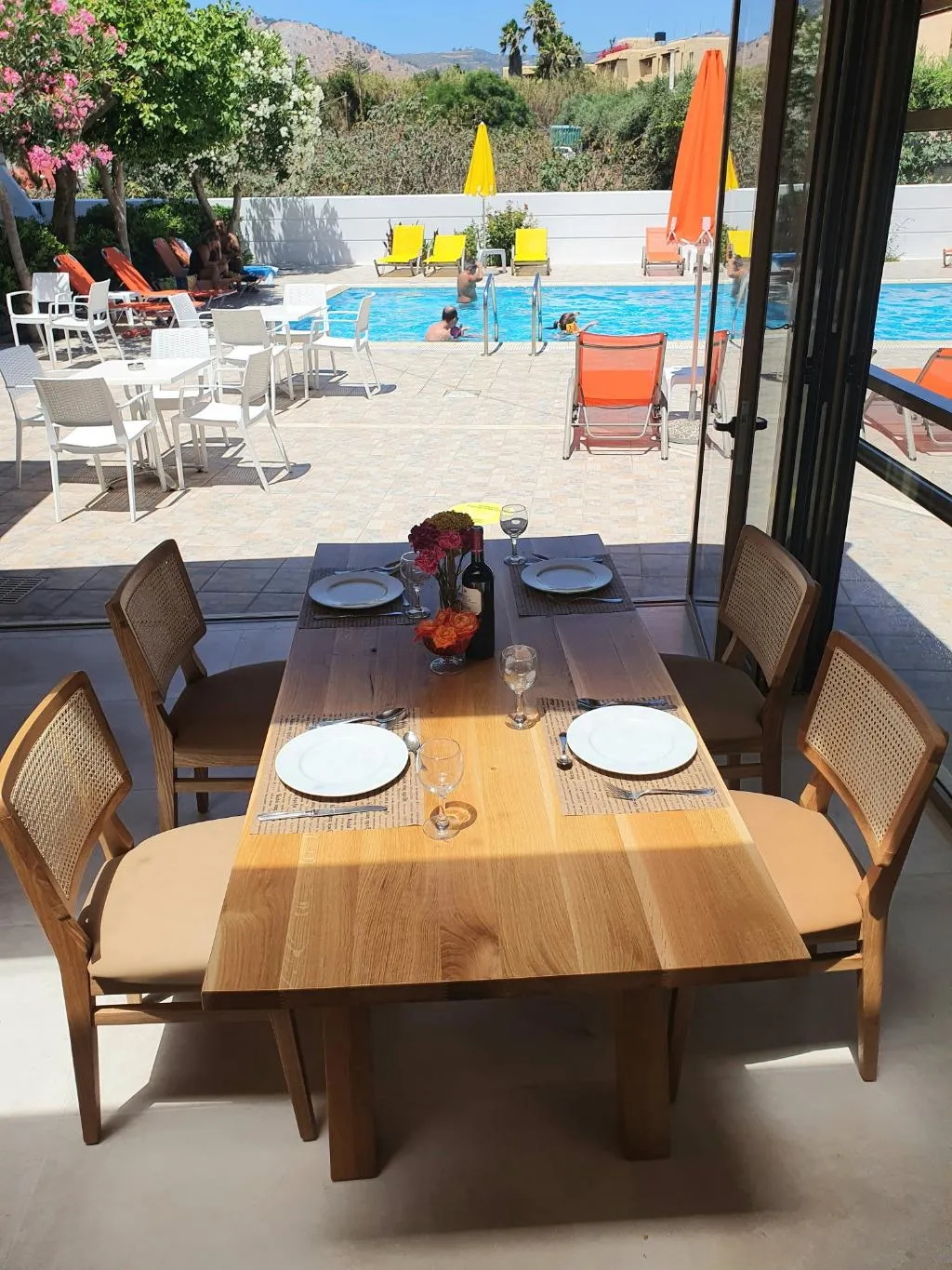 Restaurant, Archontiko Hotel, Crete